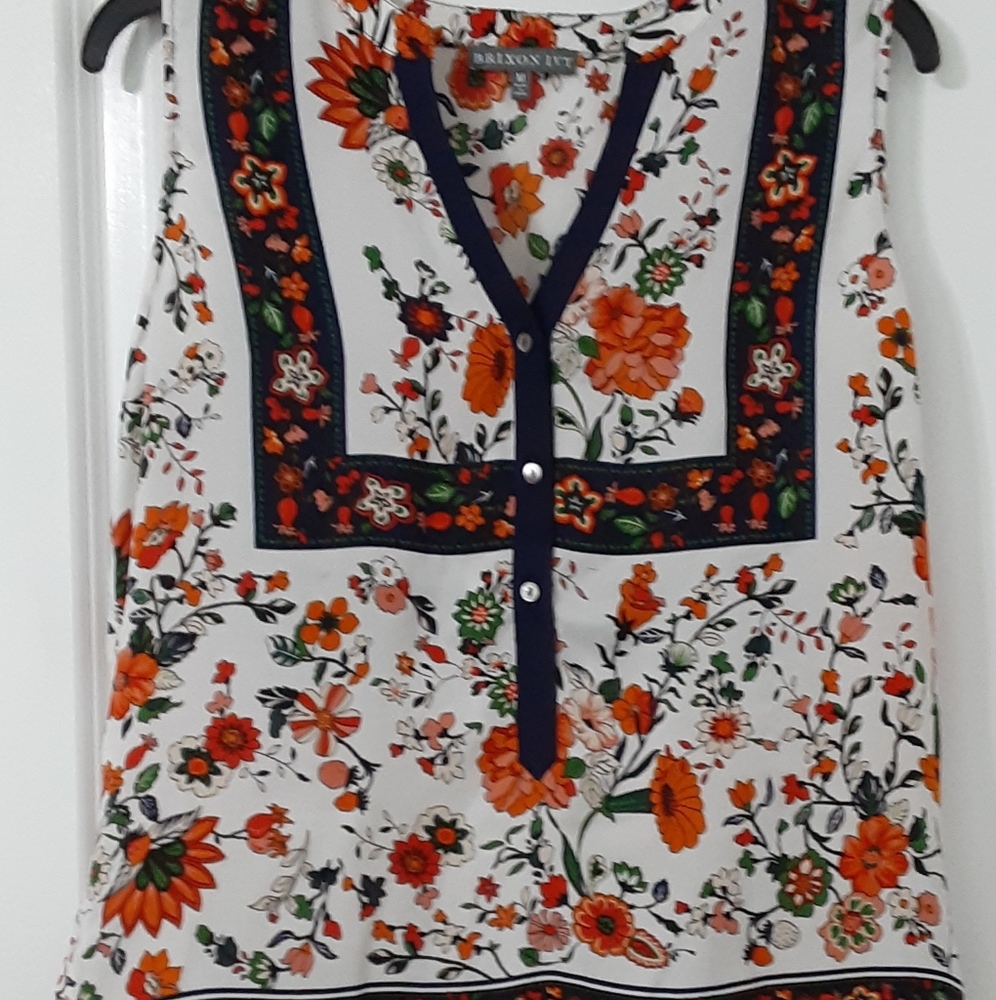 Floral tank top